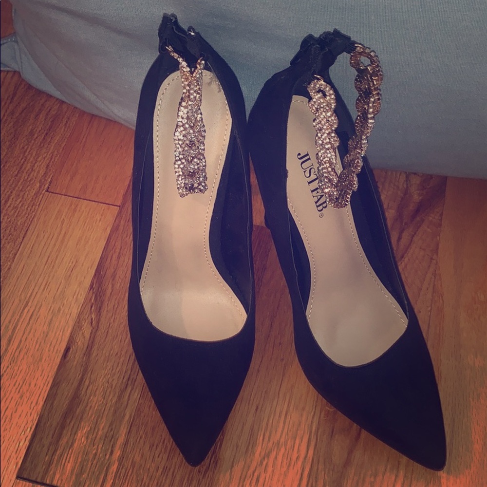 Black Just Fab high heels